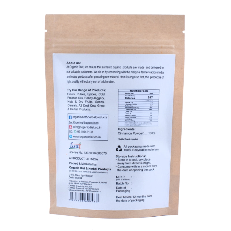 Orgenik: Shop Organic Coriander Powder(Dhania Powder) from the brand Organic Diet