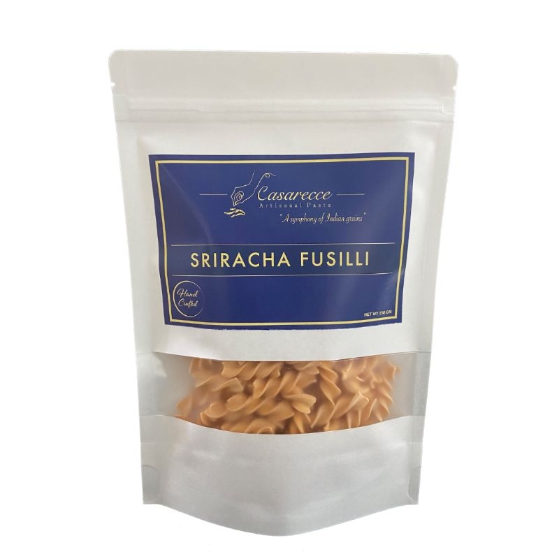 Orgenik: Sriracha Fusilli from brand Casarecce Artisanal Pasta