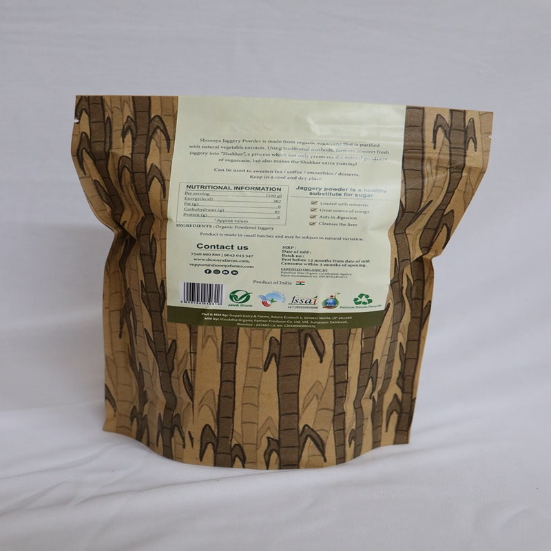 Orgenik: Shop Organic Jaggery Powder from brand Shoonya