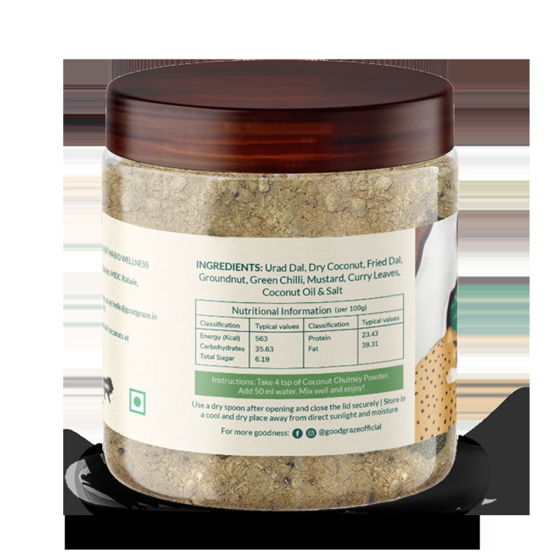 Orgenik: Shop Green Coconut Chutney from brand Good Graze