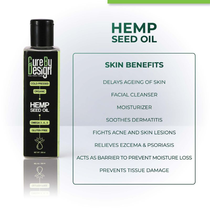 Orgenik: Hemp Seed Oil from the brand Cure By Design