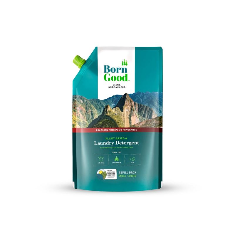 Orgenik: Brazilian Rosewood Plant Based Fragrance Detergent from brand Born Good