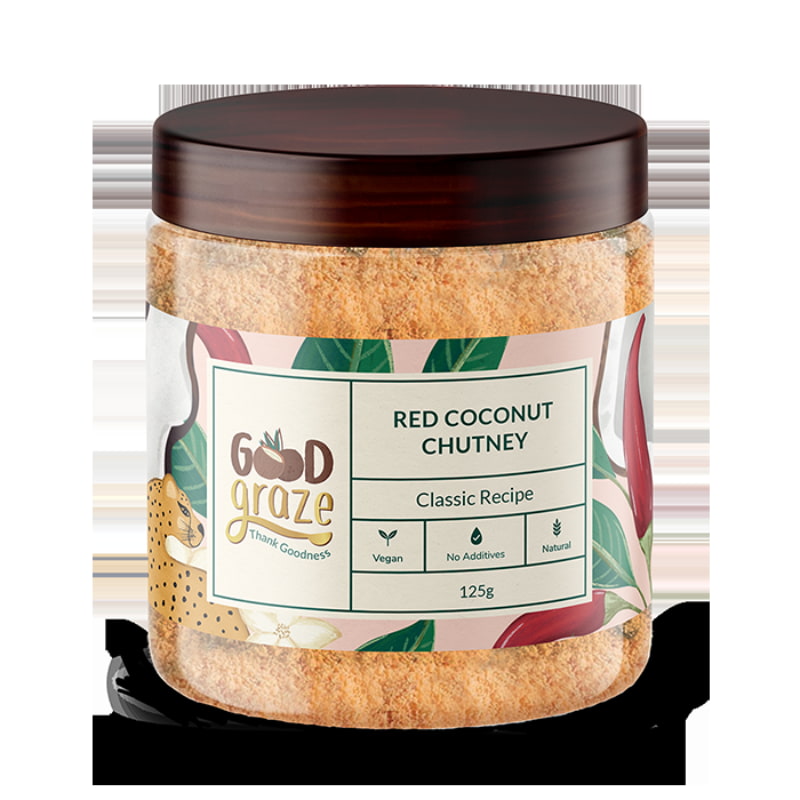 Orgenik: Shop Red Coconut Chutney from brand Good Graze
