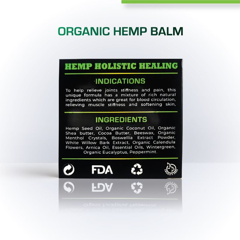 Orgenik: Organic Hemp Balm 2000mg CBD from the brand Cure By Design