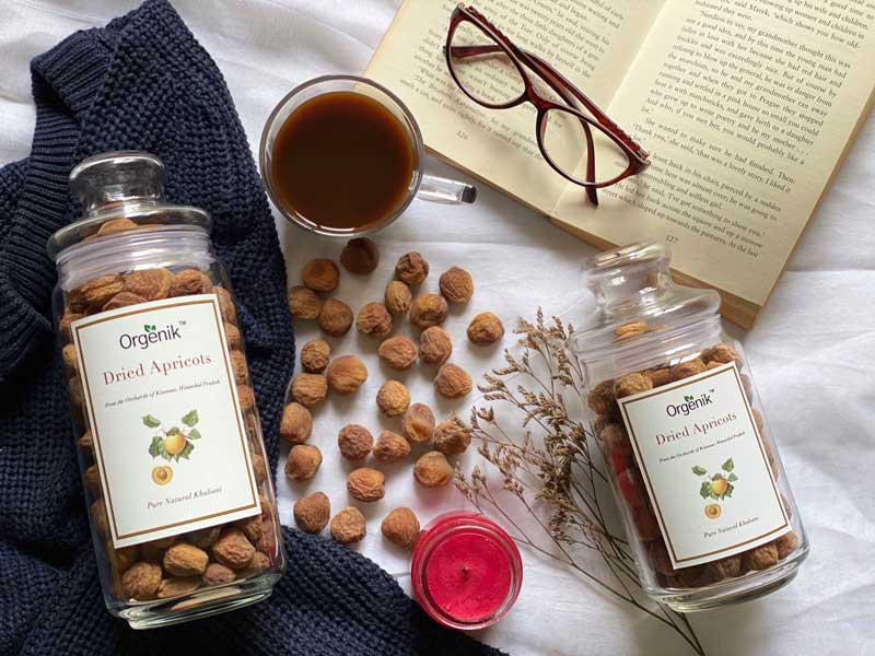 Orgenik: Shop Natural Dried Apricots (Jardalu / Khubani) - Kinnaur from the brand Orgenik