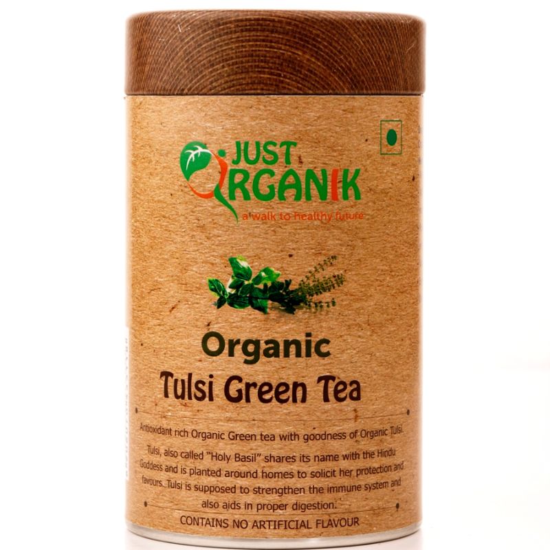 Orgenik: Tulsi-Green Tea from brand Just Organik