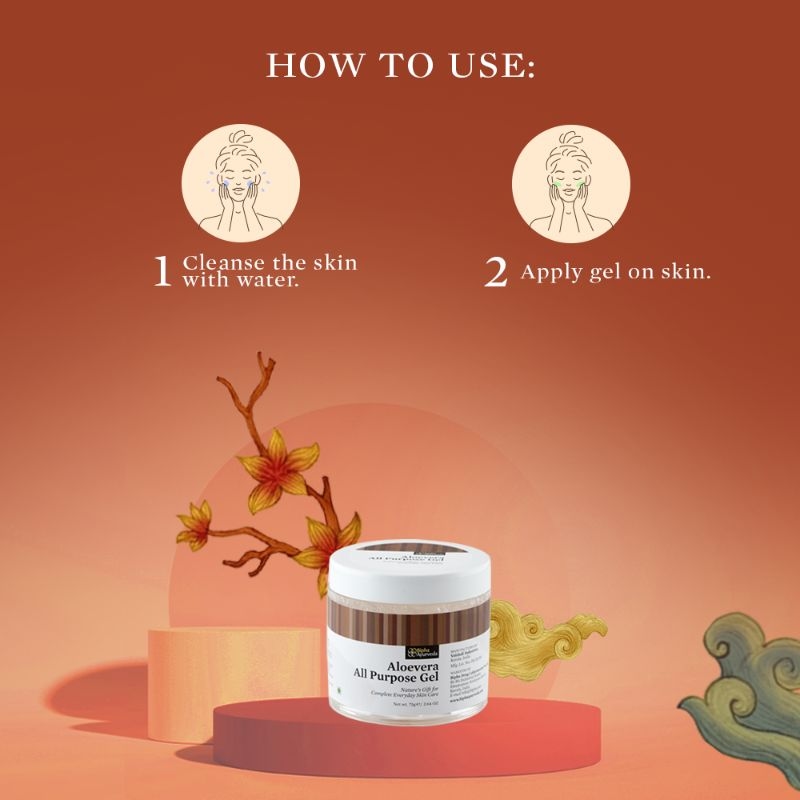 Orgenik: Aleovera-All Purpose Gel from brand Bipha Ayurveda