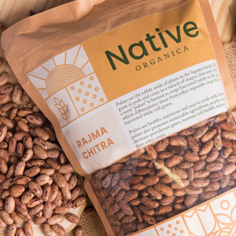 Orgenik: Rajma Chitra from the brand Native Organica 