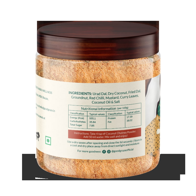 Orgenik: Shop Red Coconut Chutney from brand Good Graze
