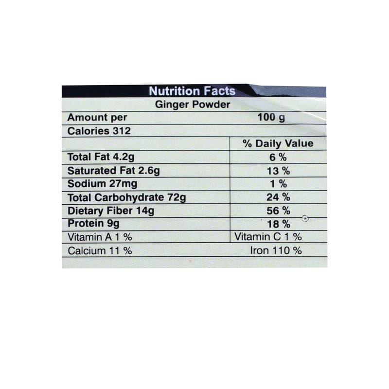 Orgenik: Shop Ginger Powder 75 g from the brand Organic Wellness