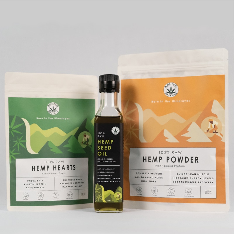 Orgenik: Shop Mega Value Pack (Hemp Protein Powder - 1kg