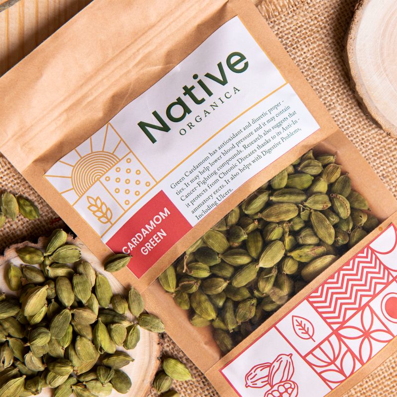 Orgenik: Cardamom Green from the brand Native Organica 