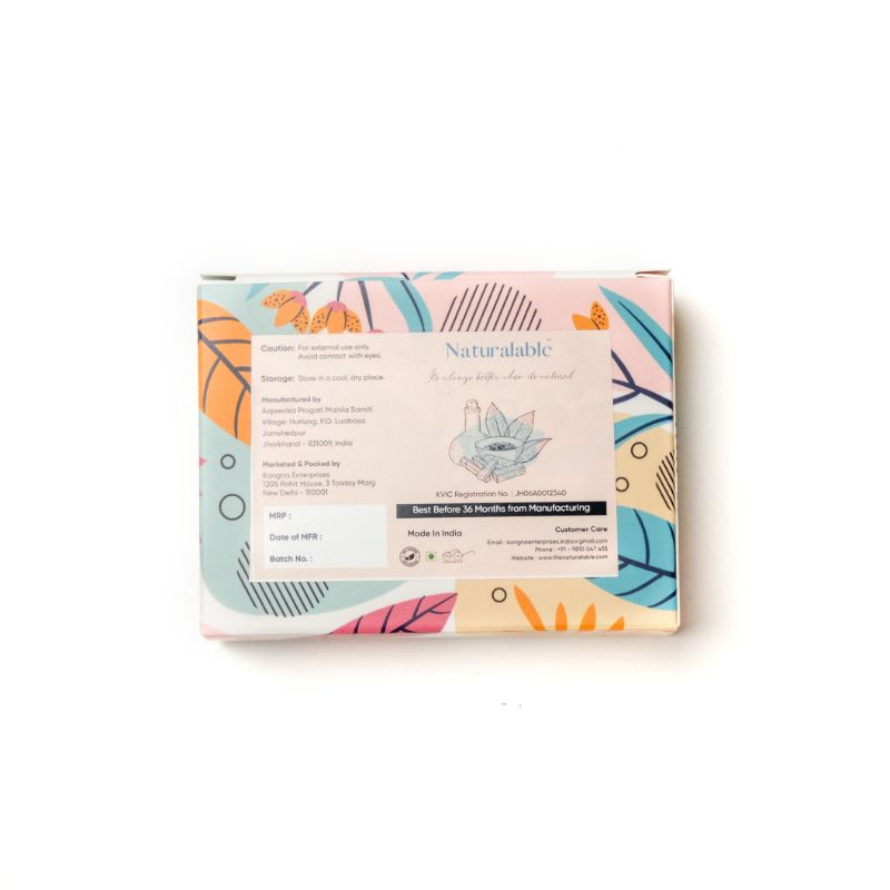 Orgenik: Haldi Chandan Soap from the brand Naturalable