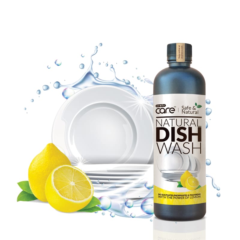 Orgenik: Shop Natural Dish Wash Liquid 400 ml from the brand Zerodor Care