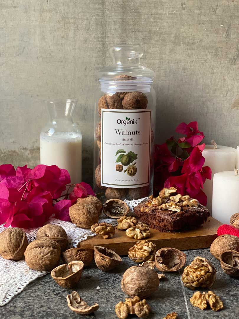 Orgenik - Buy Natural Walnuts (in shell) - Kinnaur
