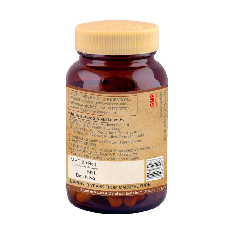Orgenik: Shop Triphala 90 Capsules from the brand Organic Wellness