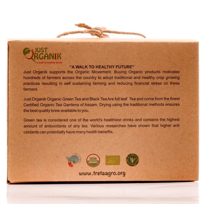 Orgenik: Green Tea (Full Leaves) from brand Just Organik