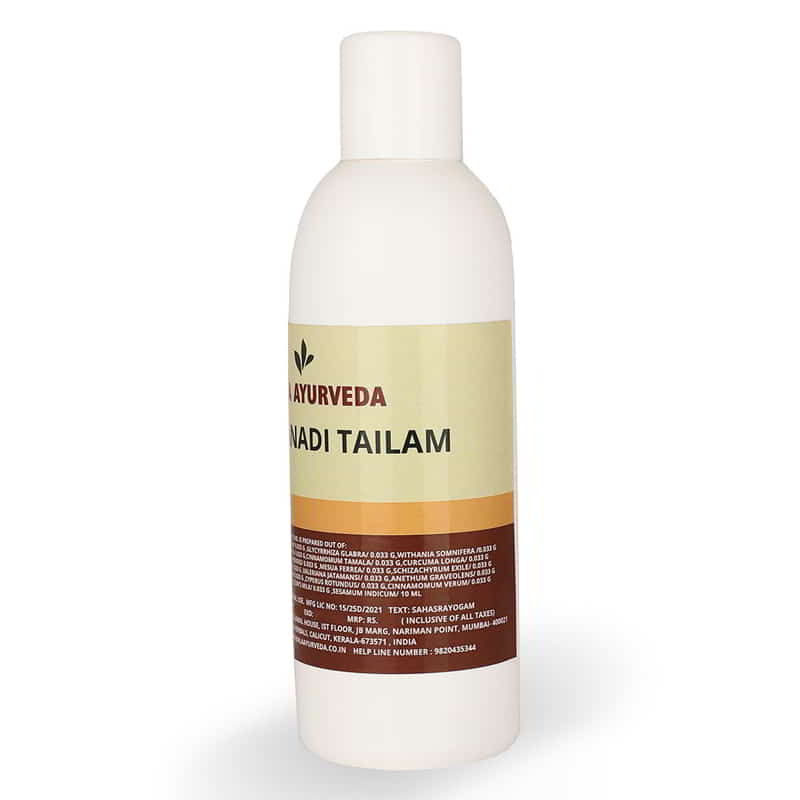 Orgenik: Shop Chandanadi Tailam - Soothing Body Oil for Wellness from the brand Birla Ayurveda