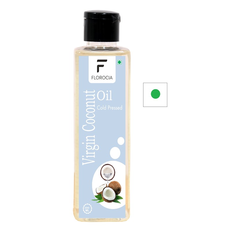 Orgenik: Virgin Cold Pressed Coconut Oil (Plastic Bottle) from brand Florocia