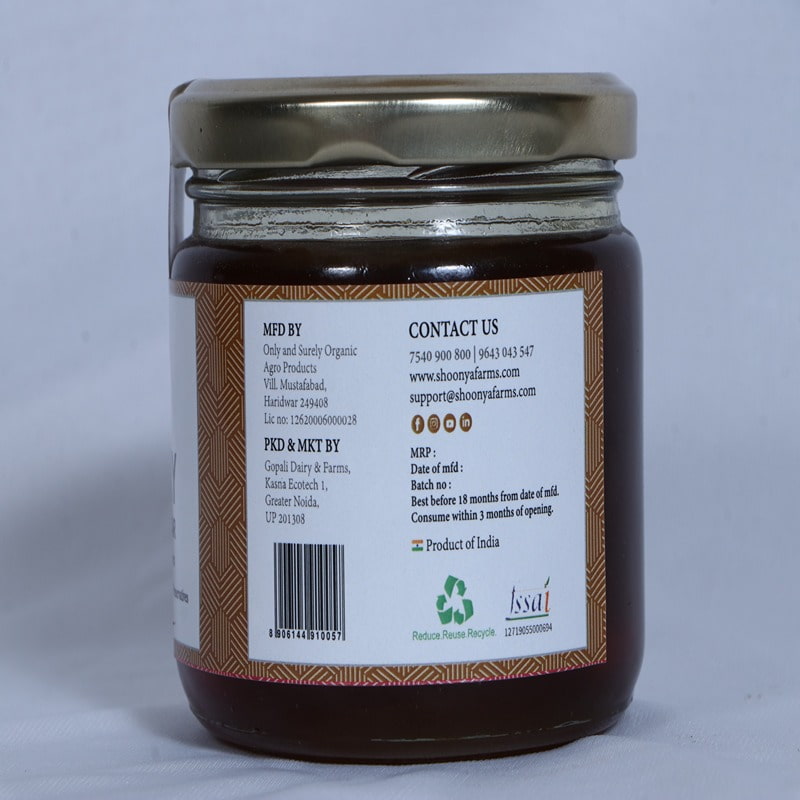 Orgenik: Shop Organic Ajwain Honey from brand Shoonya