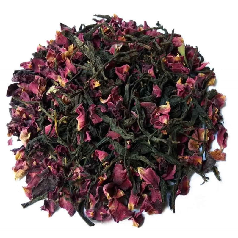 Orgenik: Shop Dreams of Rose & Oolong Tea | (Loose floral tea) from brand Teaology