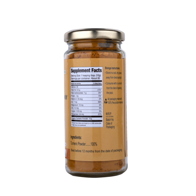 Orgenik: Shop Organic Lakadong Turmeric Powder from the brand Organic Diet