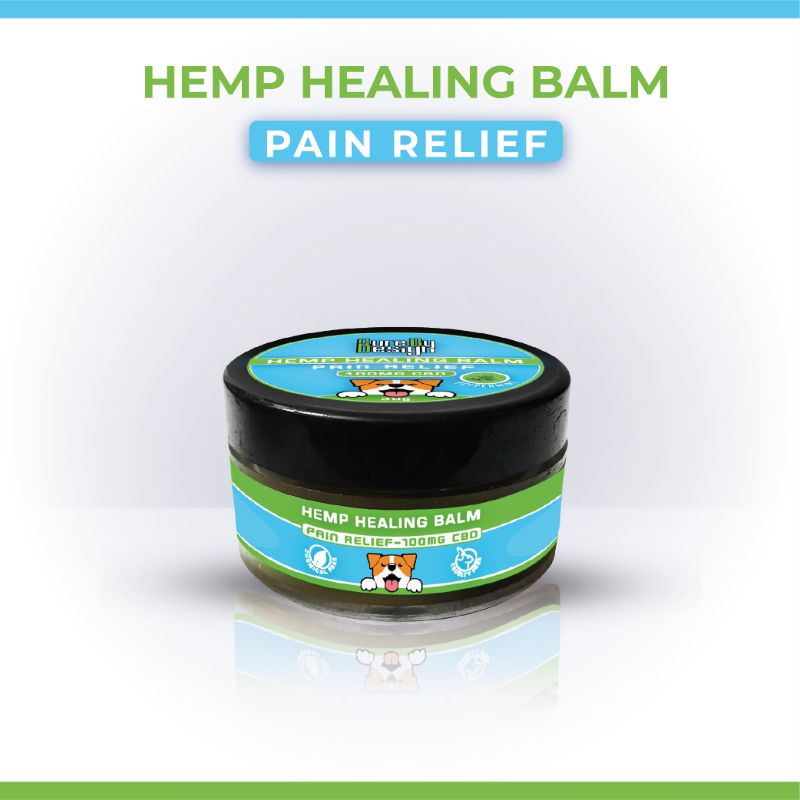Orgenik: Hemp Healing Balm - Pain Relief 100mg CBD for Pets from the brand Cure By Design