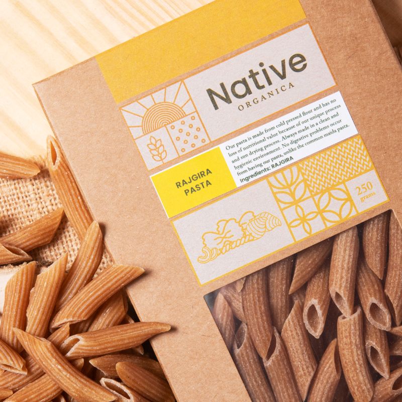 Orgenik: Organic Whole Grain Pasta (Rajgira) from the brand Native Organica 