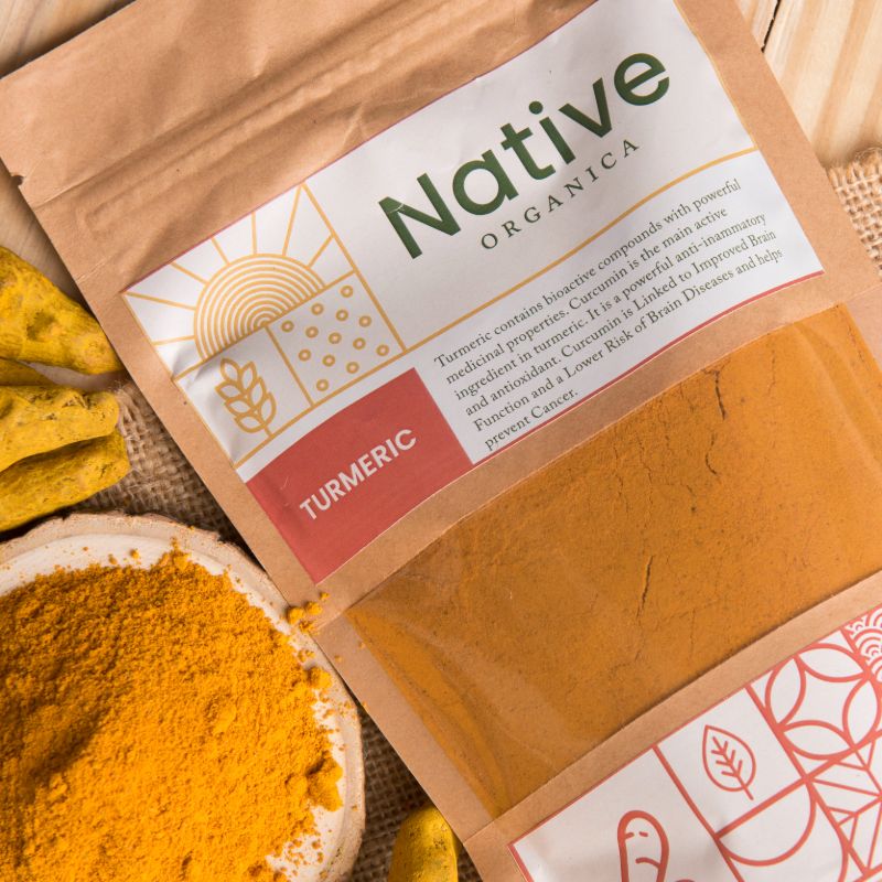 Orgenik: Turmeric Powder from the brand Native Organica 