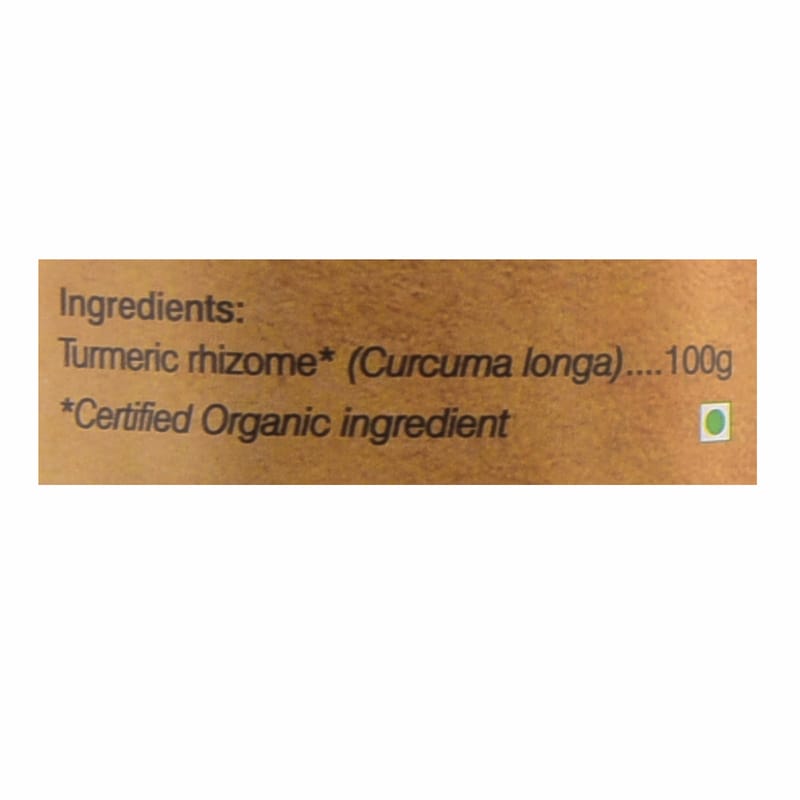 Orgenik: Shop Turmeric Powder - 5%  Curcumin 100 g from the brand Organic Wellness
