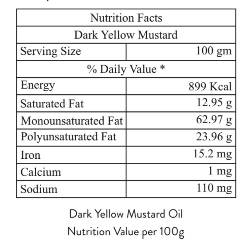 Orgenik: Black Mustard Oil (Glass Bottle) from brand Florocia