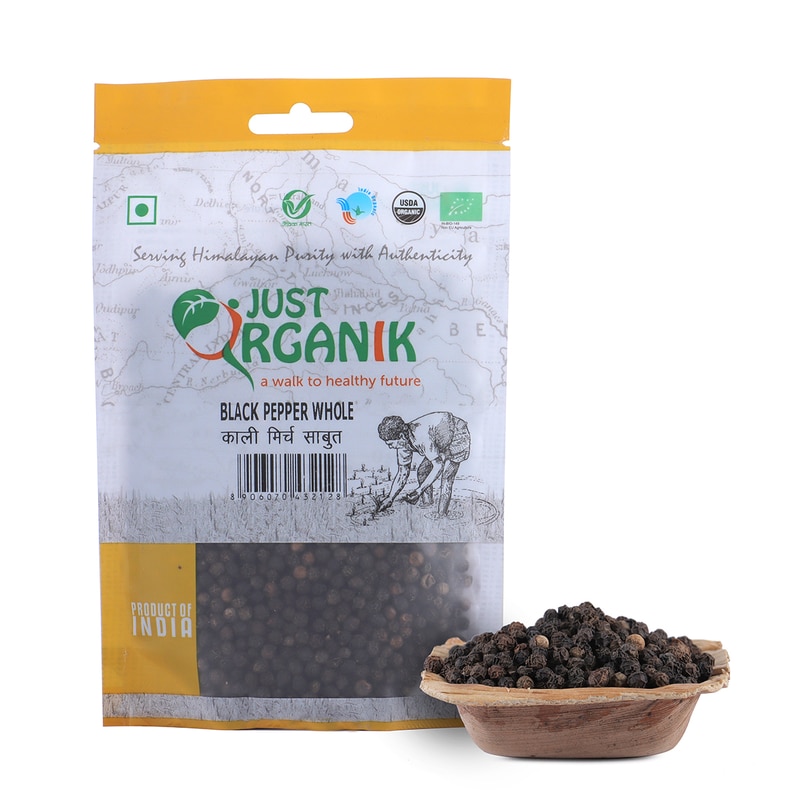 Orgenik: Black Pepper Whole from brand Just Organik
