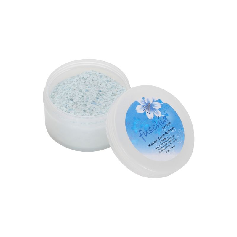 Orgenik: Blueberry Bloom Bath Salt (50grams) from the brand Fuschia 
