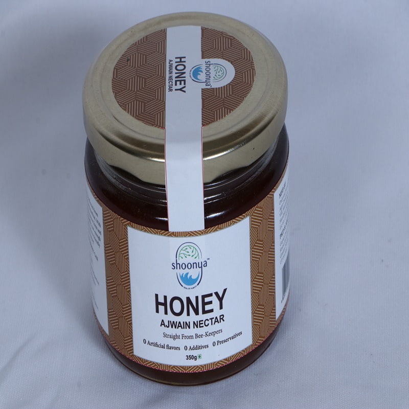Orgenik: Shop Organic Ajwain Honey from brand Shoonya