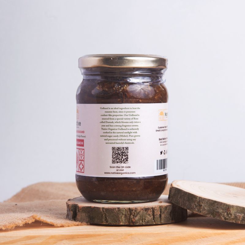 Orgenik: Organic Kesar Elaichi Gulkand from the brand Native Organica 