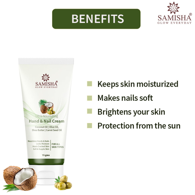 Orgenik: Shop Hand And Nail Care Cream | Hand And Nail Treatment from brand Samisha