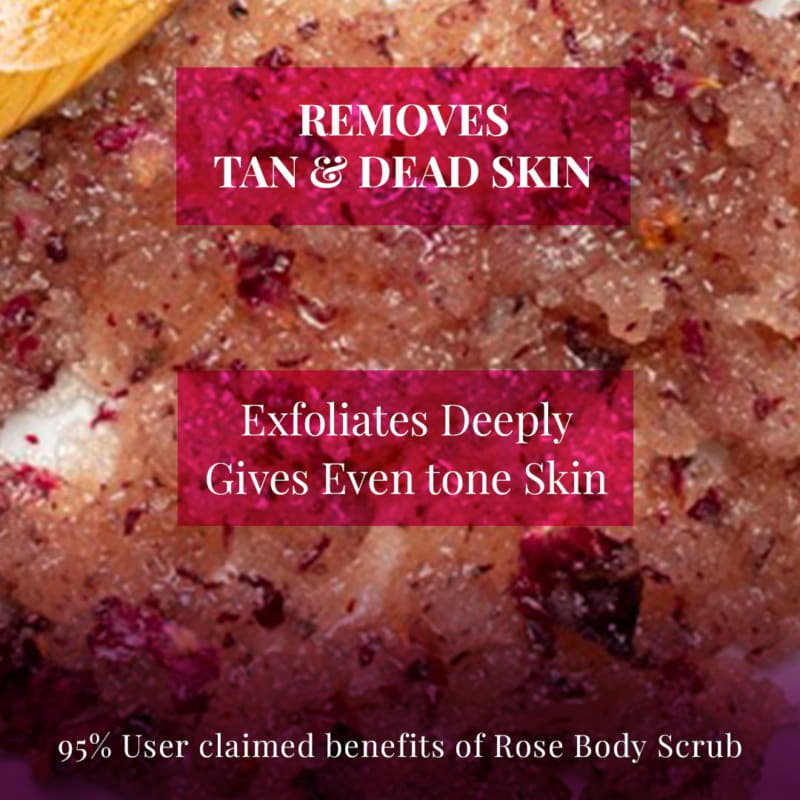 Orgenik: Shop Rose Body Scrub With Shea Butter from brand Samisha