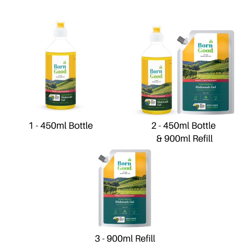 Orgenik: Plant Based Dishwash Gel from brand Born Good