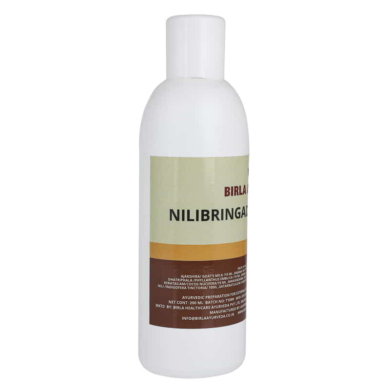 Orgenik: Shop Nilibhrungadi Kera Tailam - Hair Growth & Fall Prevention Oil from the brand Birla Ayurveda