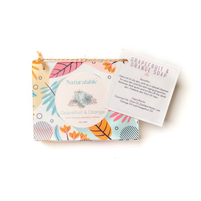 Orgenik: Grapefruit & Orange Soap from the brand Naturalable
