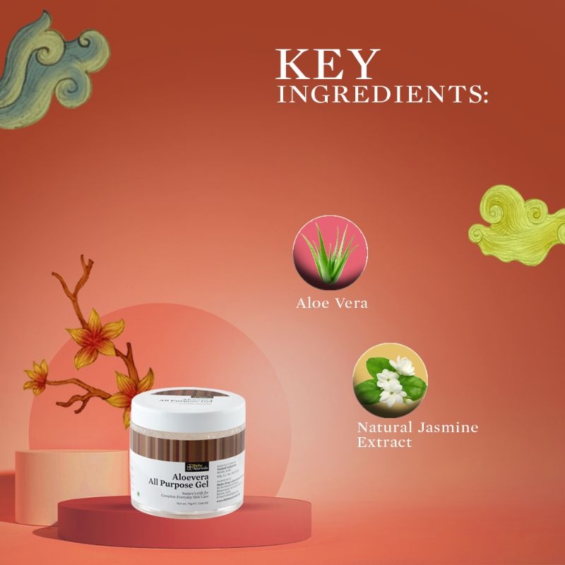 Orgenik: Aleovera-All Purpose Gel from brand Bipha Ayurveda