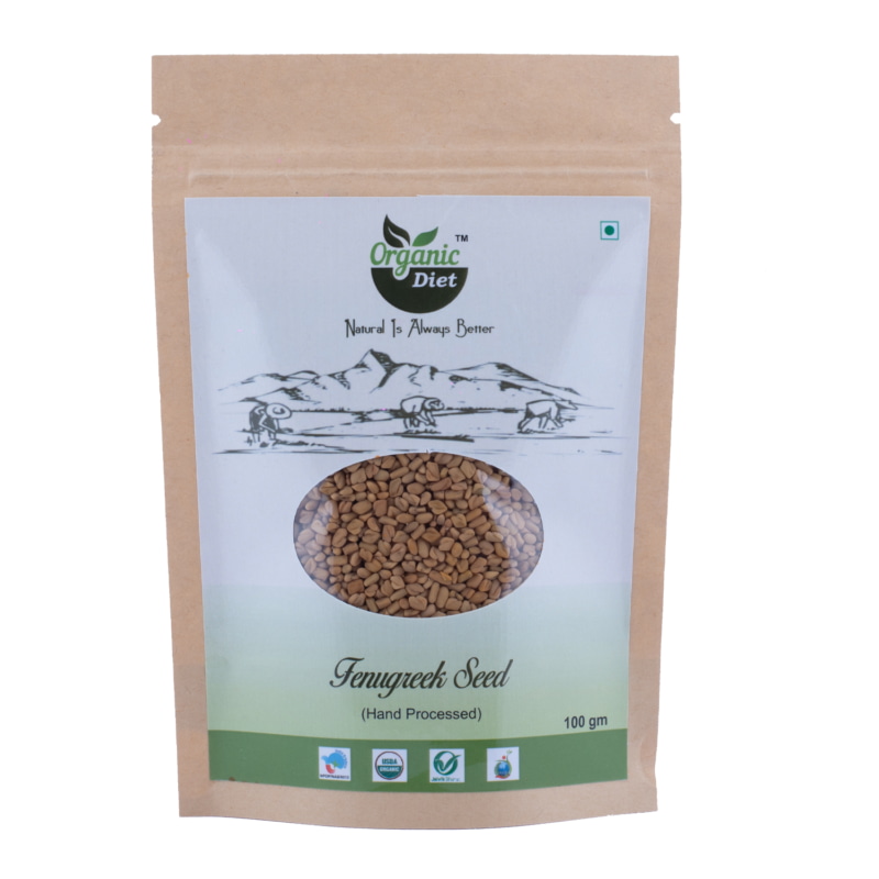 Orgenik: Shop Organic Fenugreek Seed(Methi Dana) from the brand Organic Diet