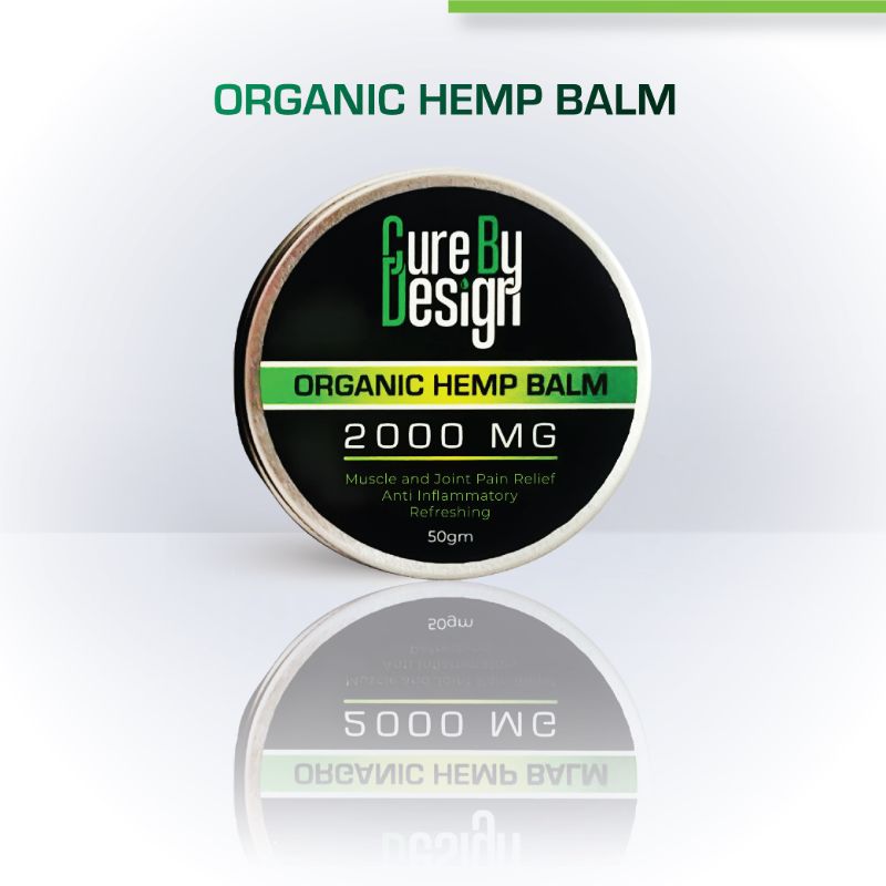 Orgenik: Organic Hemp Balm 2000mg CBD from the brand Cure By Design