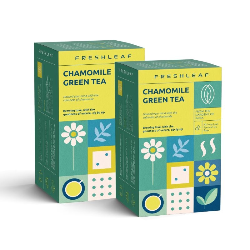 chamomileGreenTeapackof29
