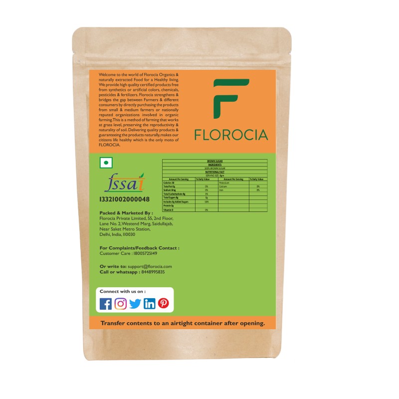Orgenik: Brown Sugar from brand Florocia