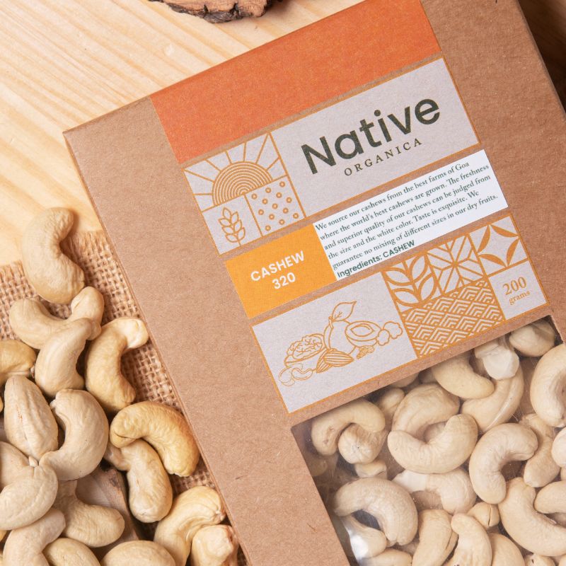 Orgenik: Cashew 320 from the brand Native Organica 