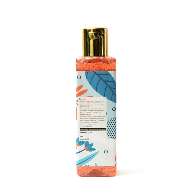 Orgenik: Turmeric Saffron Face Wash from the brand Naturalable