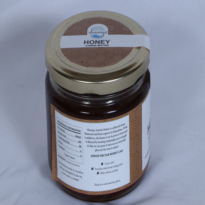 Orgenik: Shop Organic Ajwain Honey from brand Shoonya